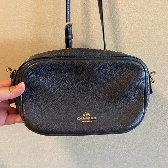 Coach Handbags - Coach crossbody bag in grey. Small crossbody bag with zipper.